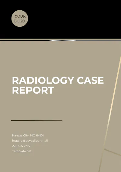 Free Radiology Case Report Template to Edit Online