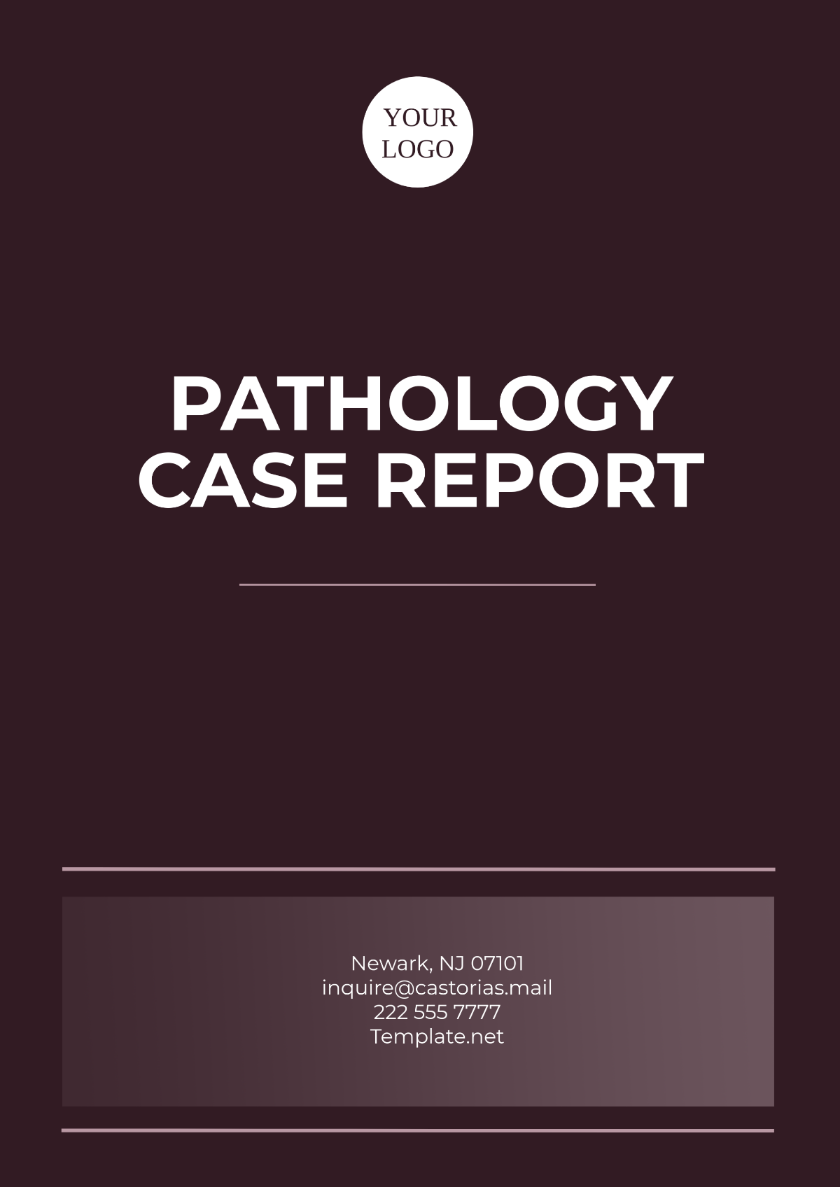 Pathology Case Report Template - Edit Online & Download