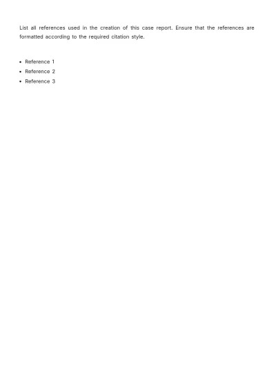 Free Dermatology Case Report Outline Template to Edit Online