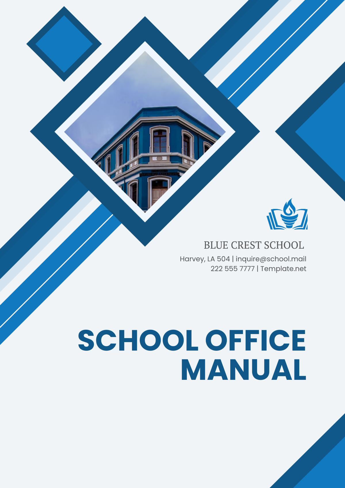 School Office Manual Template - Edit Online & Download