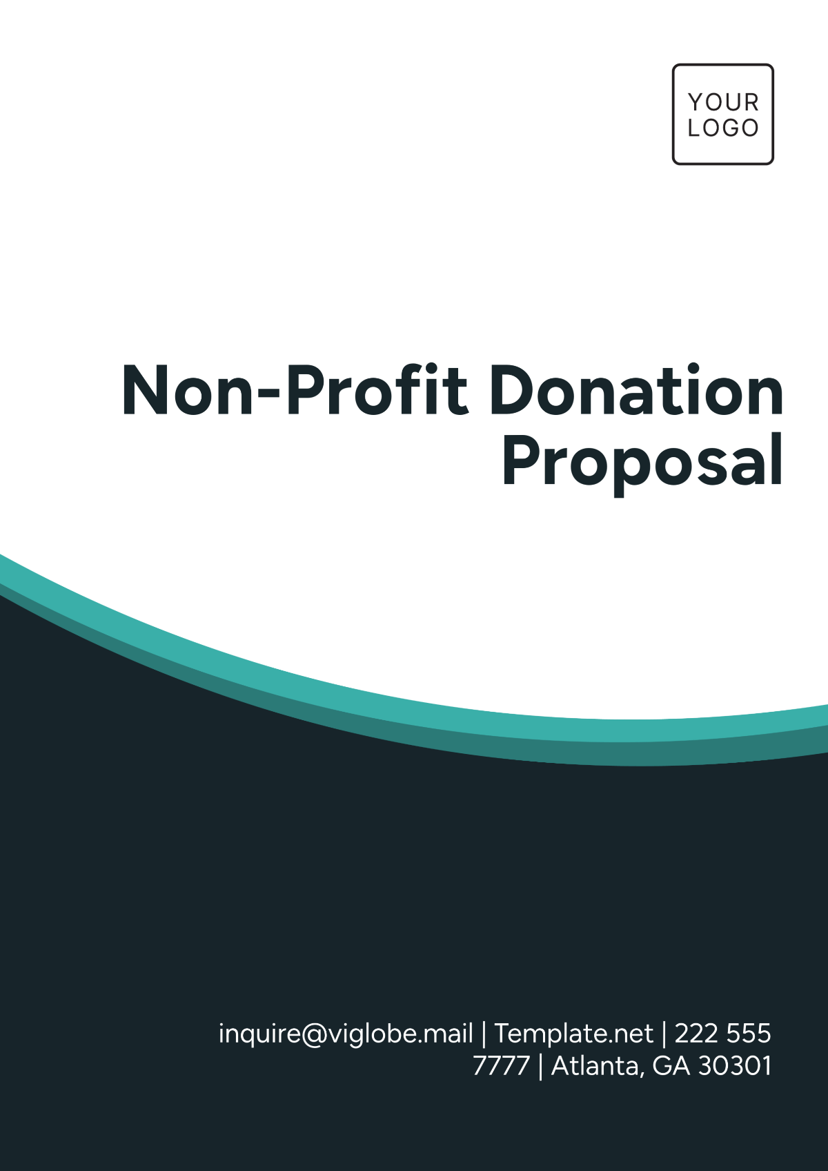 Non- Profit Donation Proposal Template - Edit Online & Download