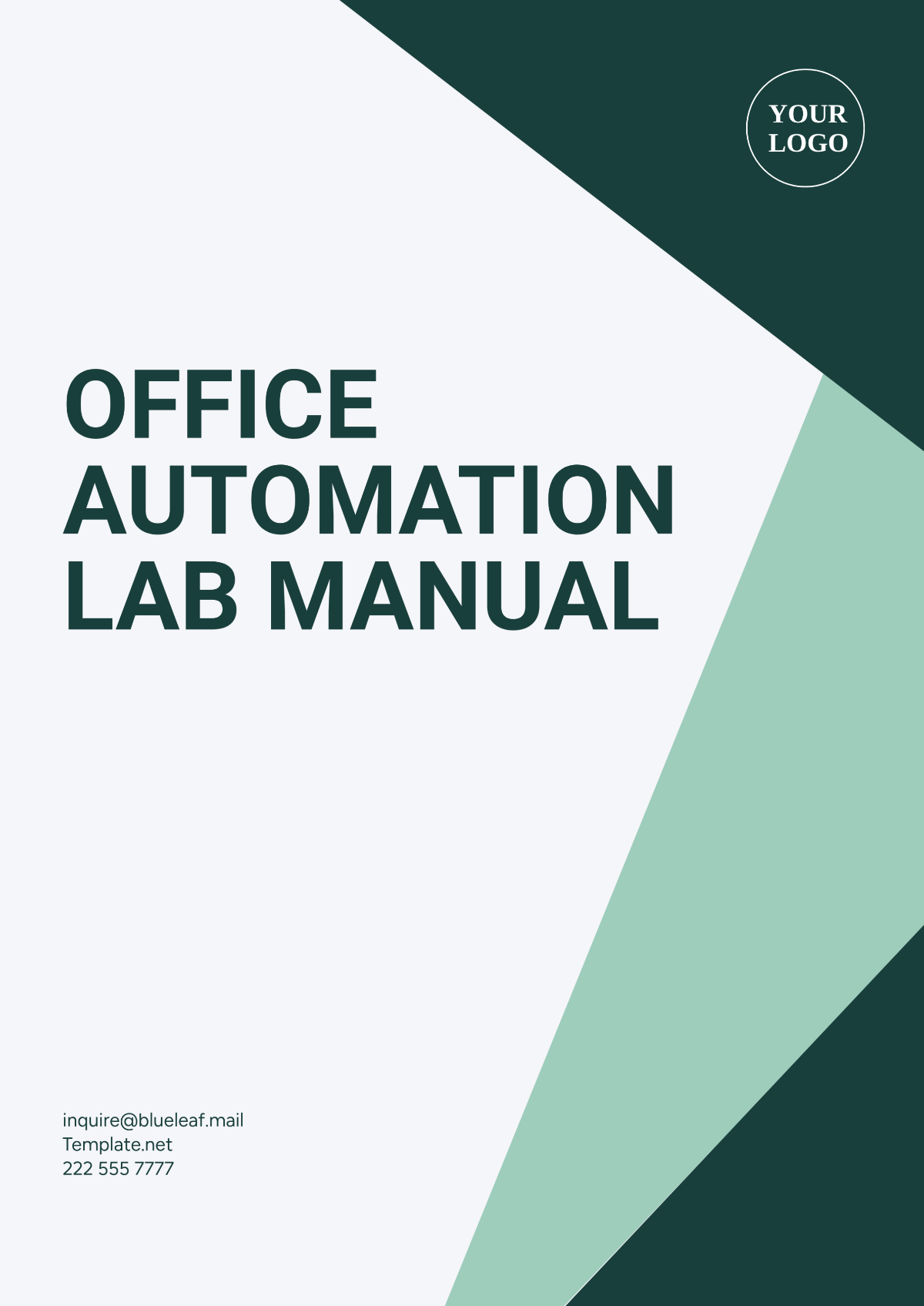 Office Automation Lab Manual Template - Download | Template.net