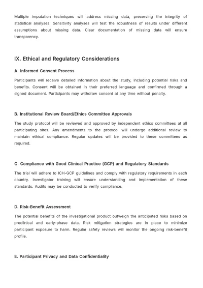 Free Pharmaceutical Clinical Trial Protocol Template to Edit Online