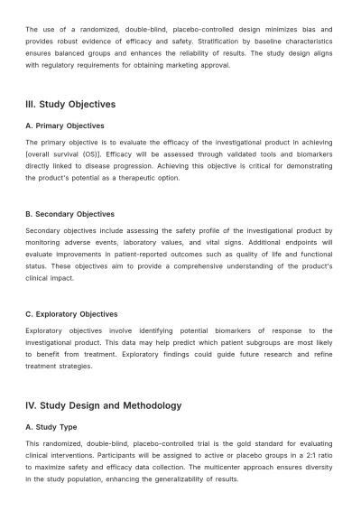 Free Pharmaceutical Clinical Trial Protocol Template to Edit Online