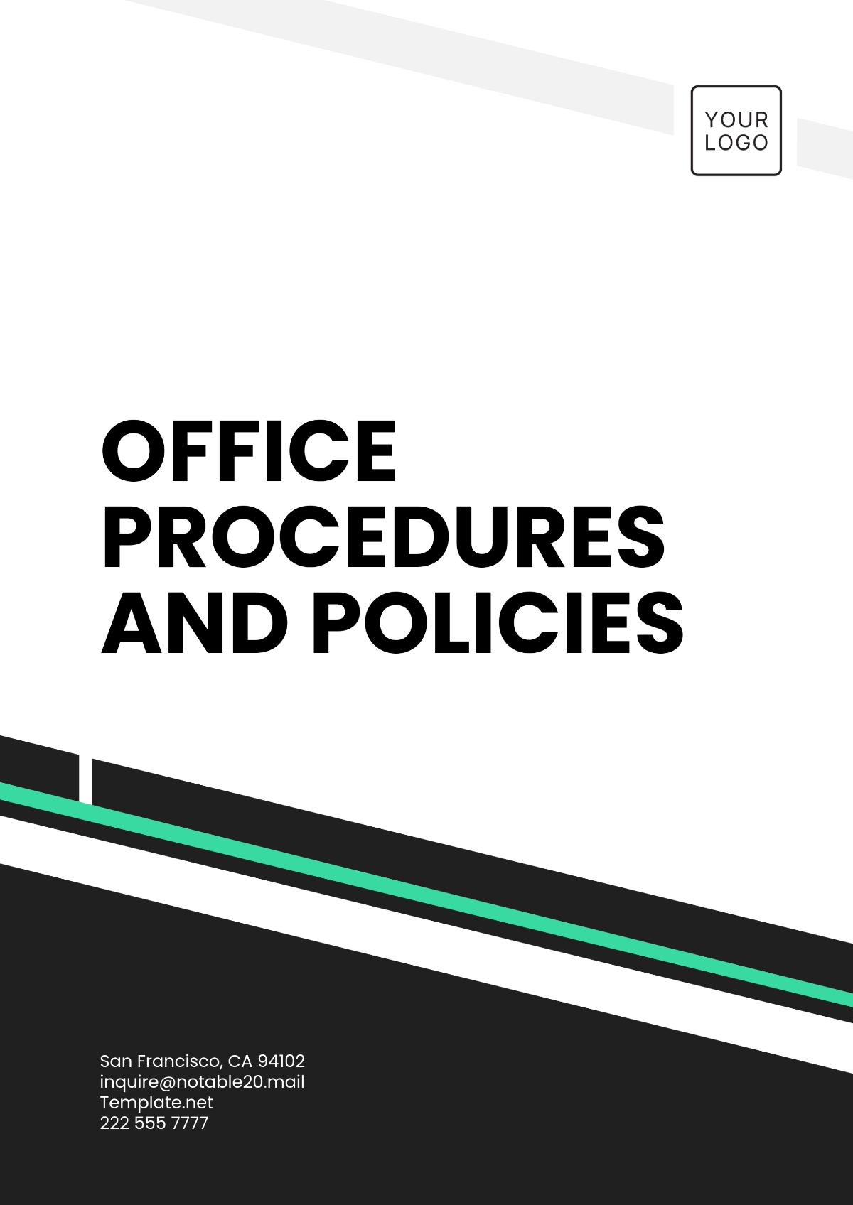 Office Procedures and Policies Template - Edit Online & Download