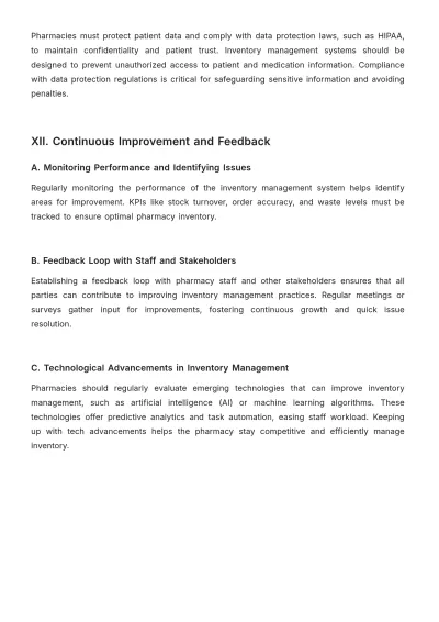Free Pharmaceutical Inventory Management Template to Edit Online