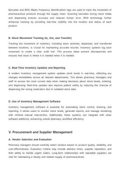 Free Pharmaceutical Inventory Management Template to Edit Online