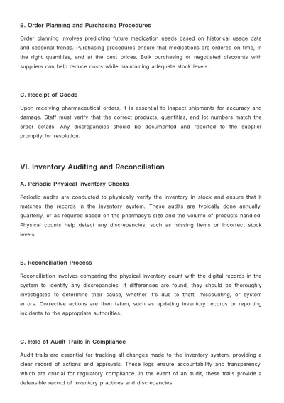 Free Pharmaceutical Inventory Management Template to Edit Online