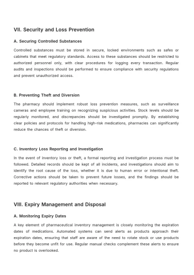 Free Pharmaceutical Inventory Management Template to Edit Online