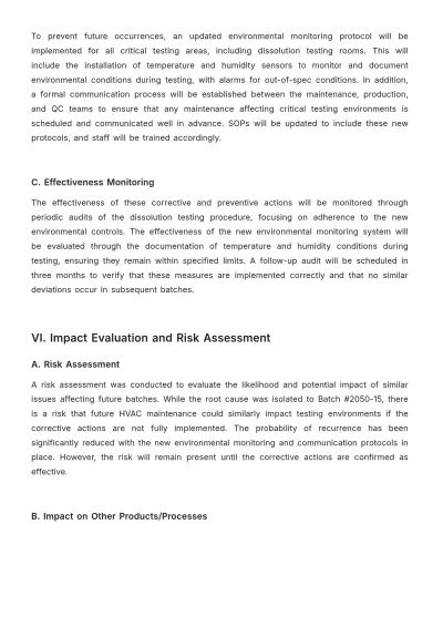 Free Pharmaceutical Root Cause Analysis Template to Edit Online