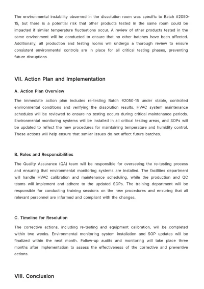 Free Pharmaceutical Root Cause Analysis Template to Edit Online