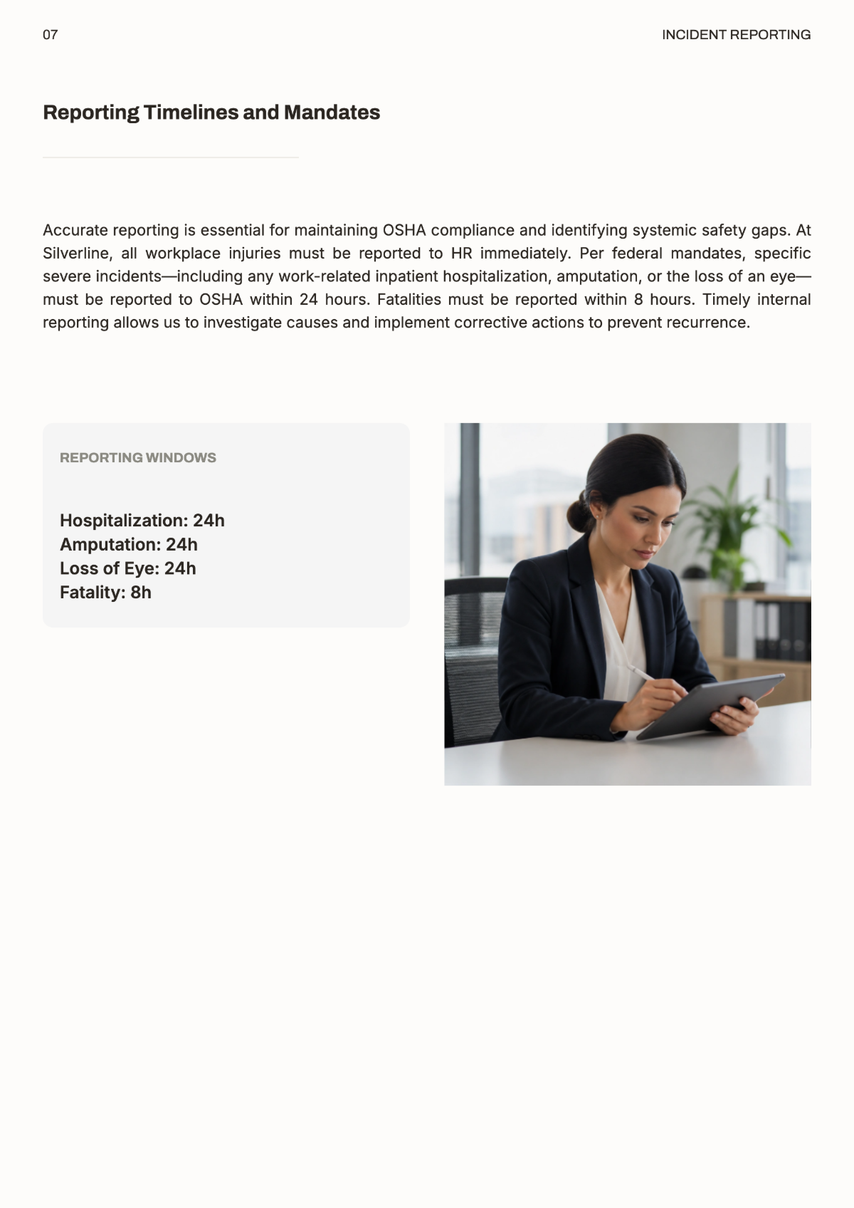 Free Office Safety Manual Template to Edit Online