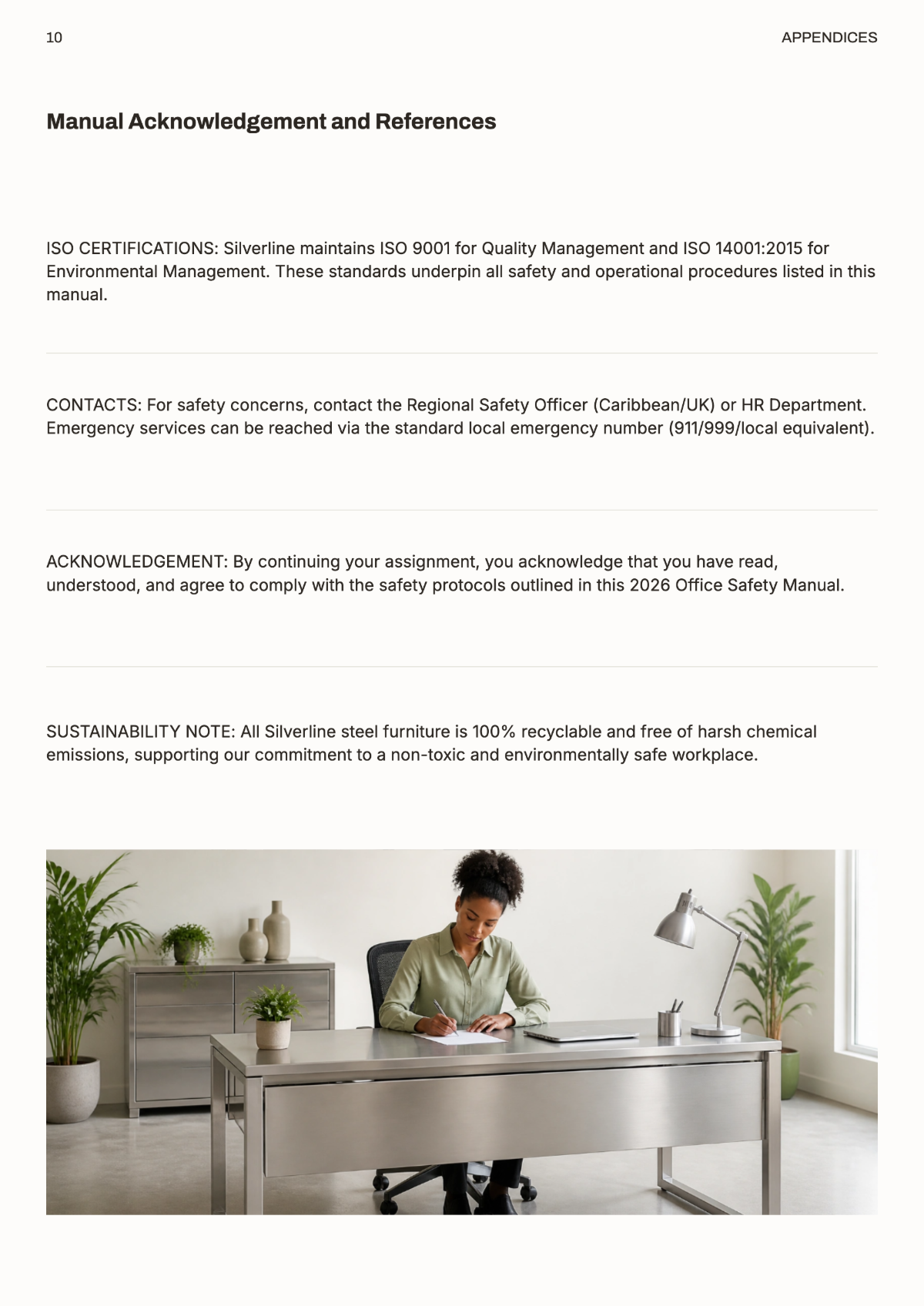 Free Office Safety Manual Template to Edit Online