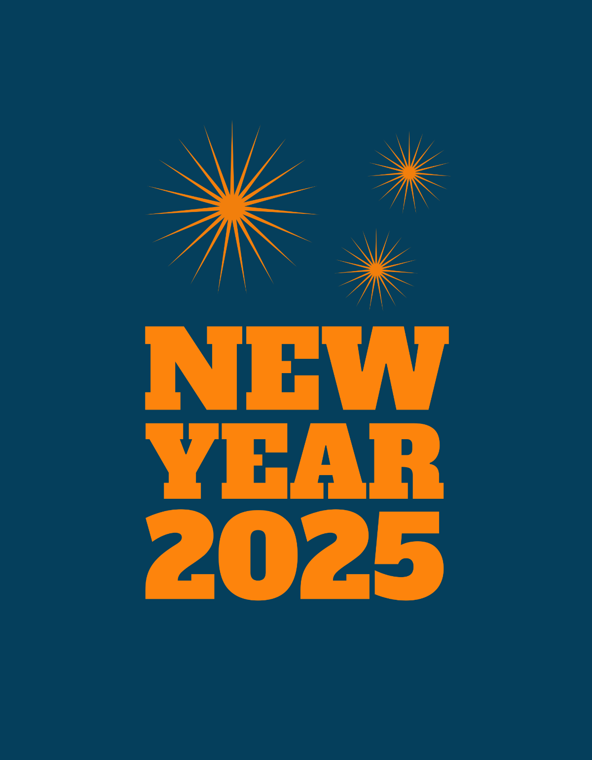 Free New Year T Shirt Template