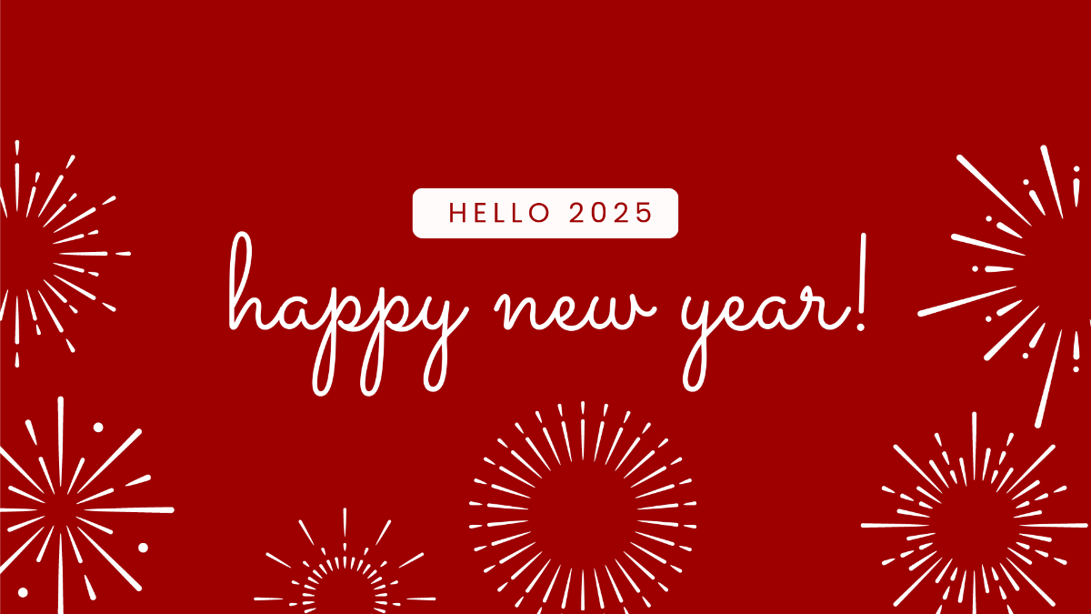 Red New Year Background