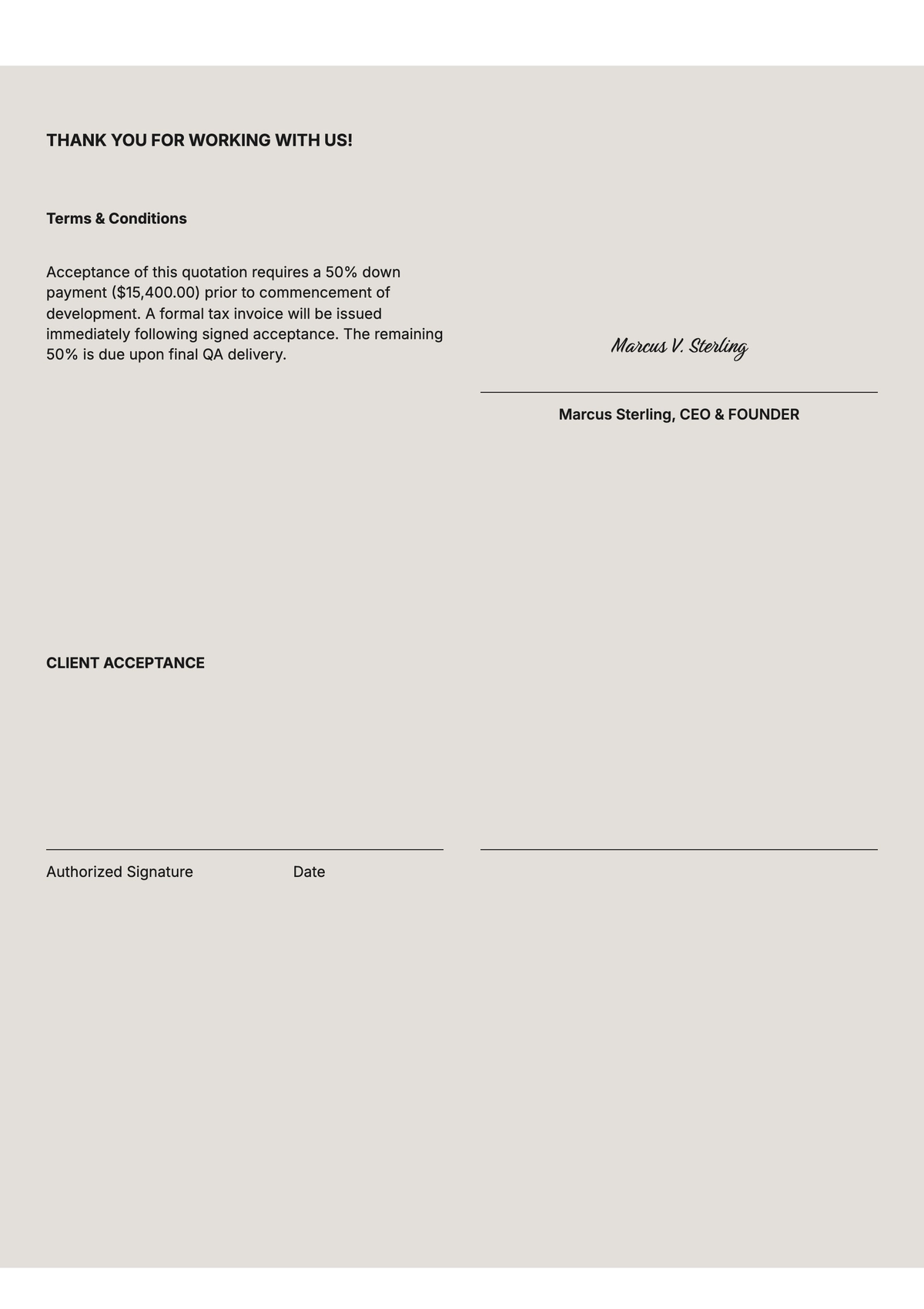 Billing Software Quotation Template in Google Docs, Word, Pages, Apple Numbers, Excel, Google Sheets - Download