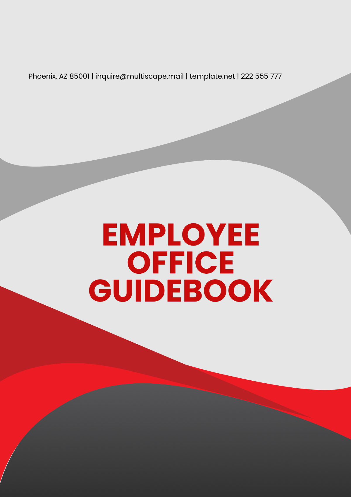 Employee Office Guidebook Template - Edit Online & Download