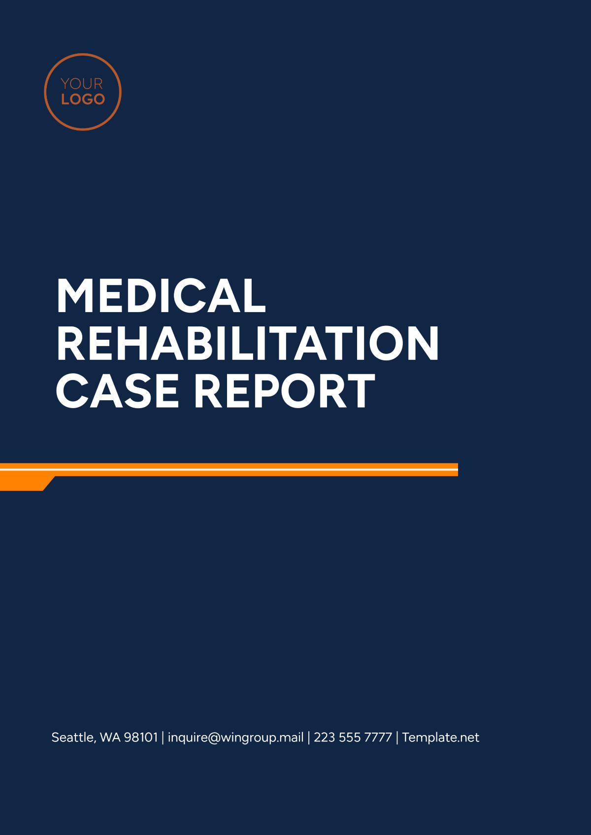 Medical Rehabilitation Case Report Template - Edit Online & Download