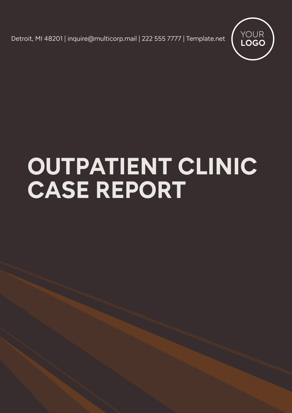 Outpatient Clinic Case Report Template - Edit Online & Download