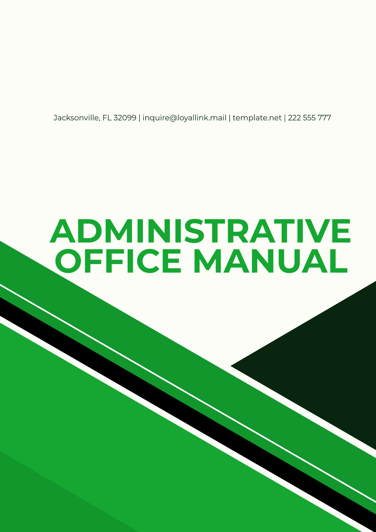 Administrative Office Manual Template - Edit Online & Download