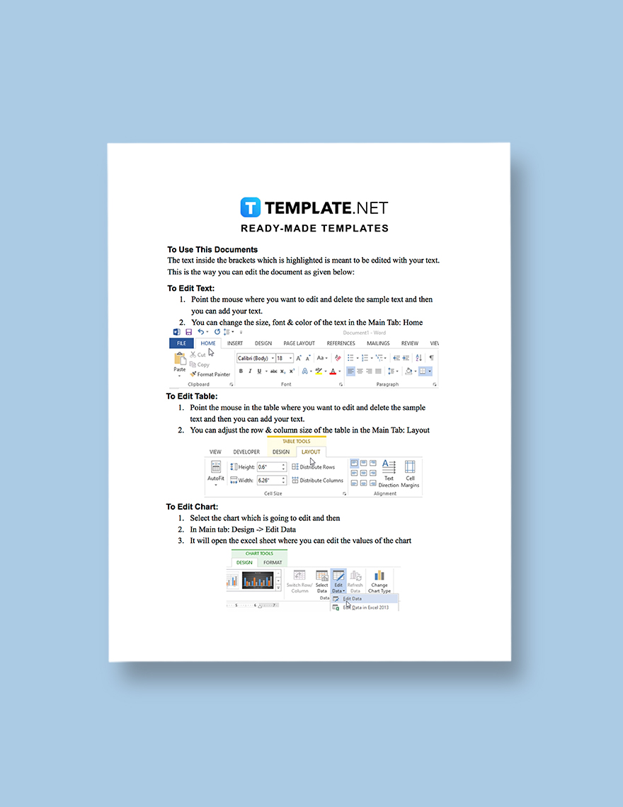 Computer Services Invoice Template