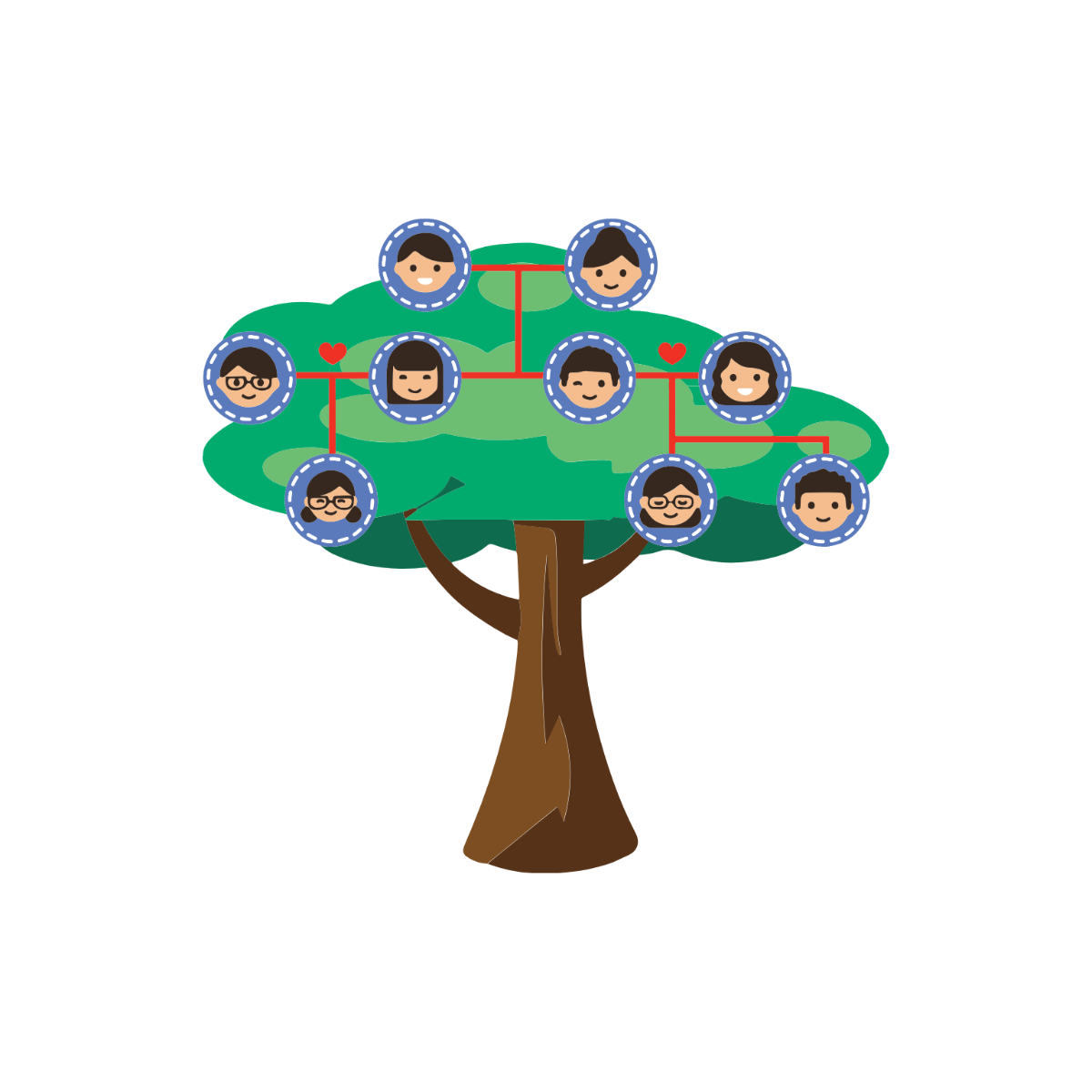 Family Tree Clipart