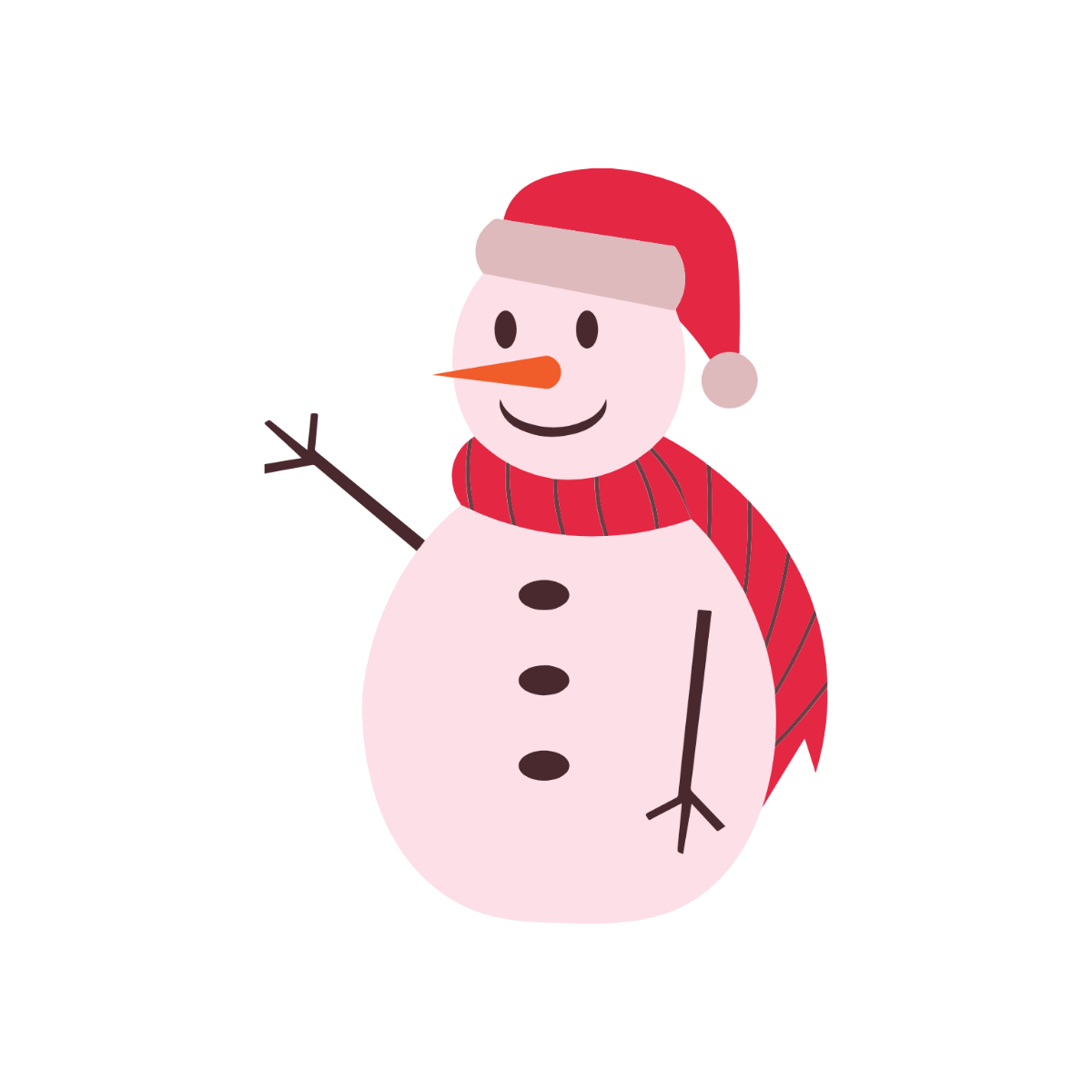 Free Editable Snowman Clipart Template - Edit Online & Download