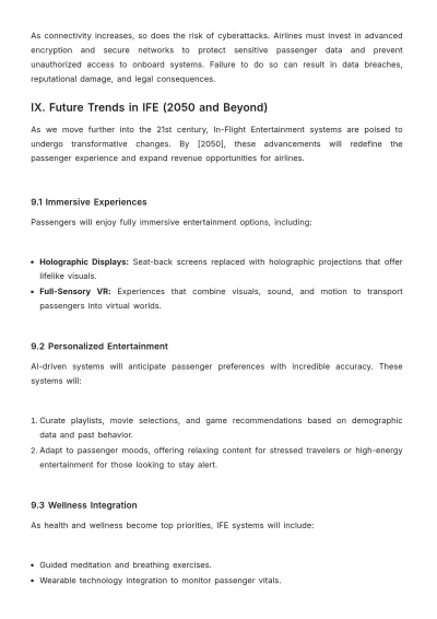 Free Airline In-Flight Entertainment Guide Template to Edit Online