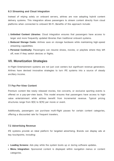 Free Airline In-Flight Entertainment Guide Template to Edit Online