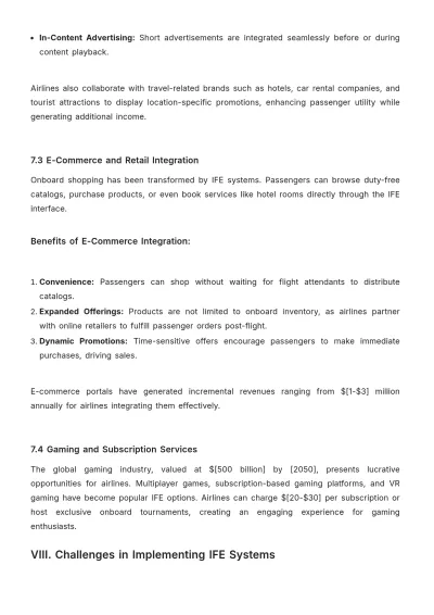 Free Airline In-Flight Entertainment Guide Template to Edit Online