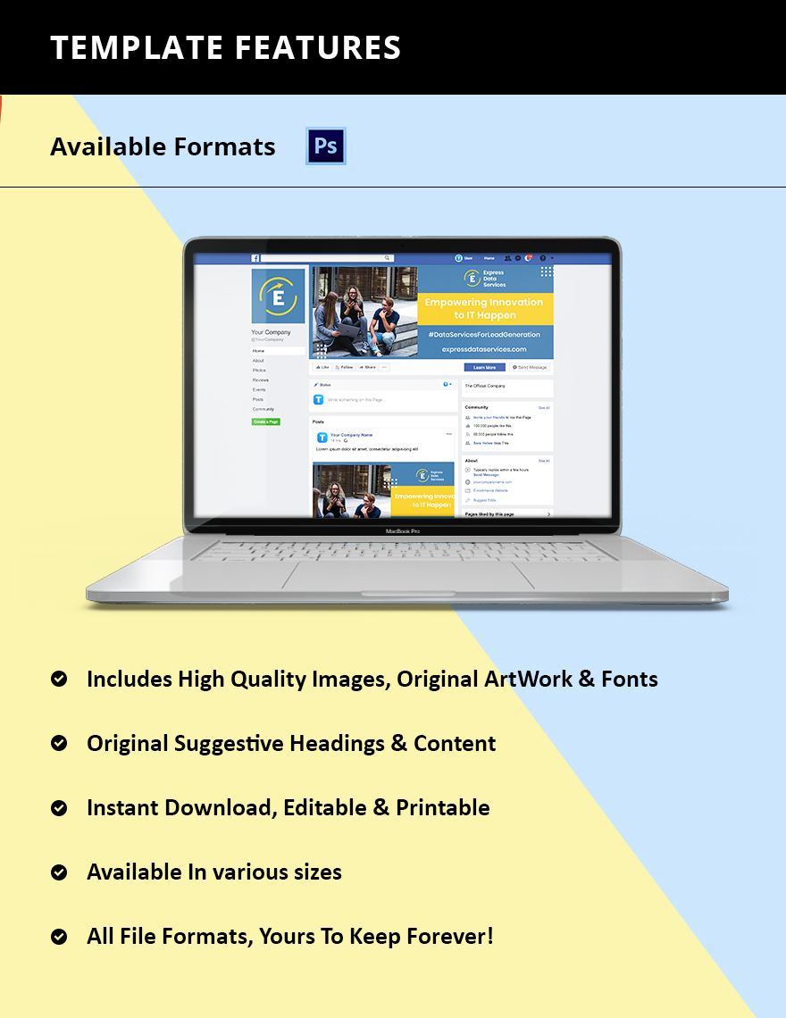 IT Services Social Media Template