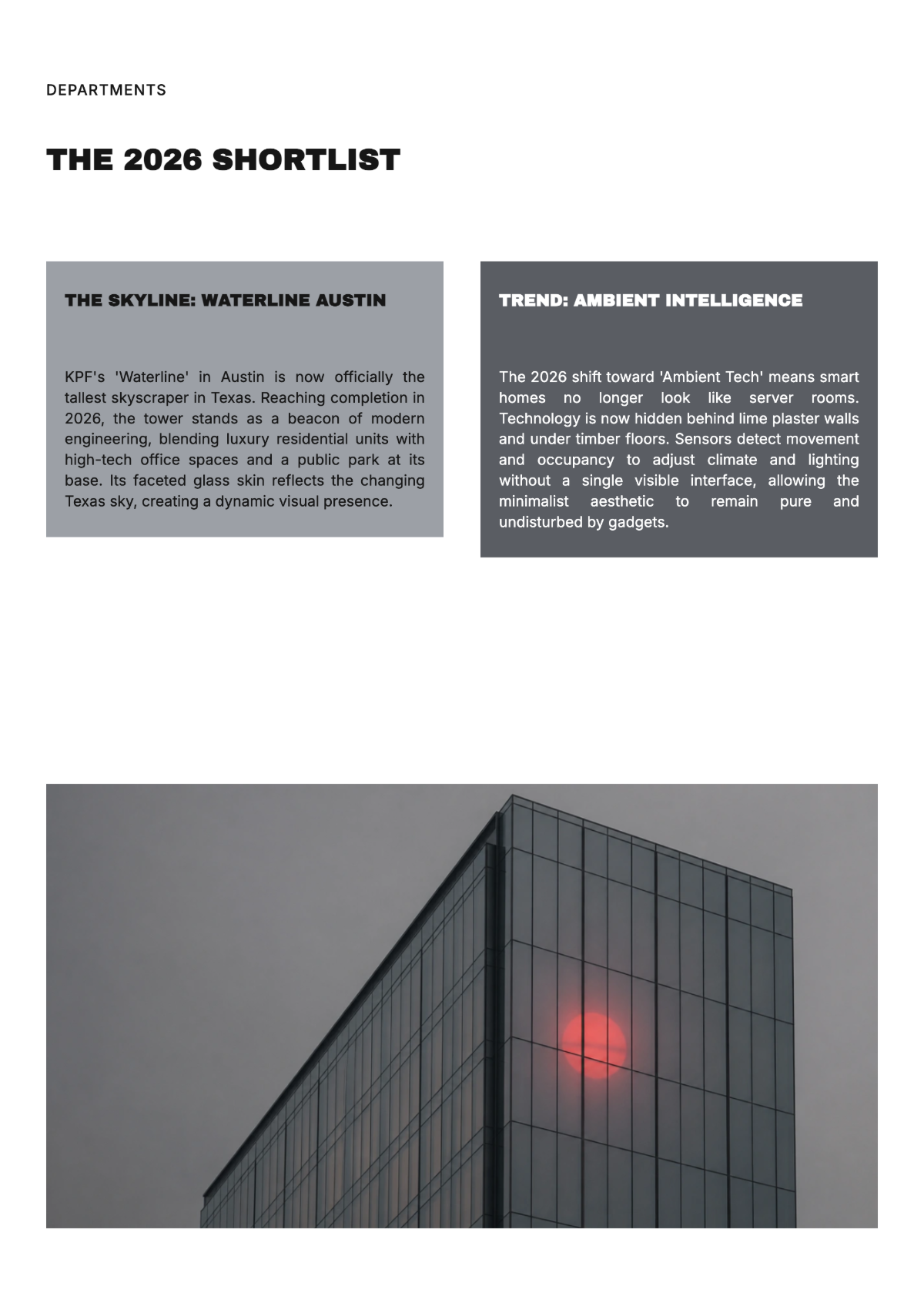 Free Modern Magazine Template to Edit Online