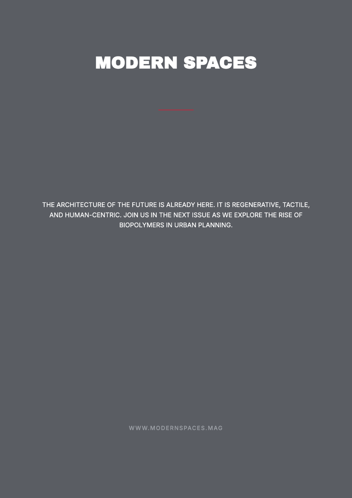 Free Modern Magazine Template to Edit Online