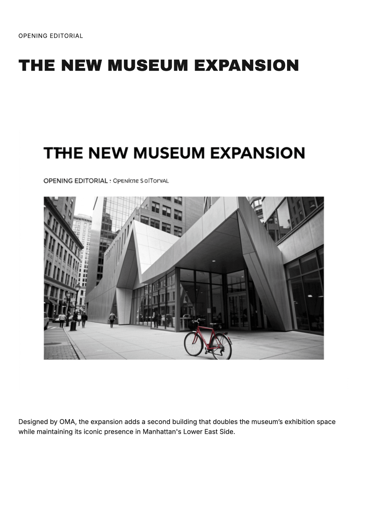 Free Modern Magazine Template to Edit Online