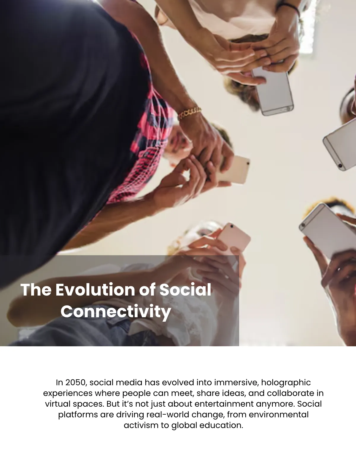 Free Modern Magazine Template to Edit Online