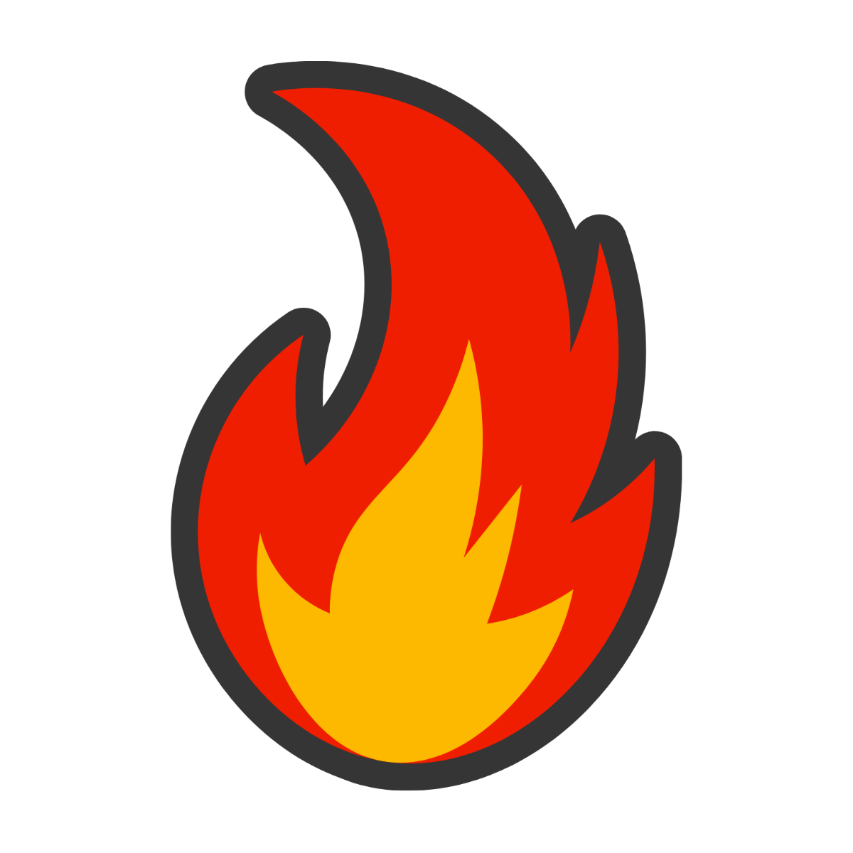 Free Minimalist Fire Clipart Template - Edit Online & Download