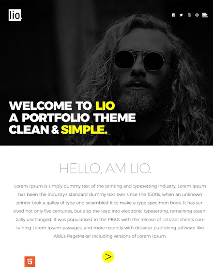 Free Photographer Portfolio HTML5/CSS3 Website Template