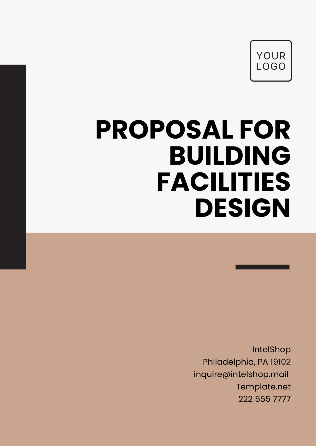 Proposal for Building Sports Facilities Design Template - Edit Online & Download