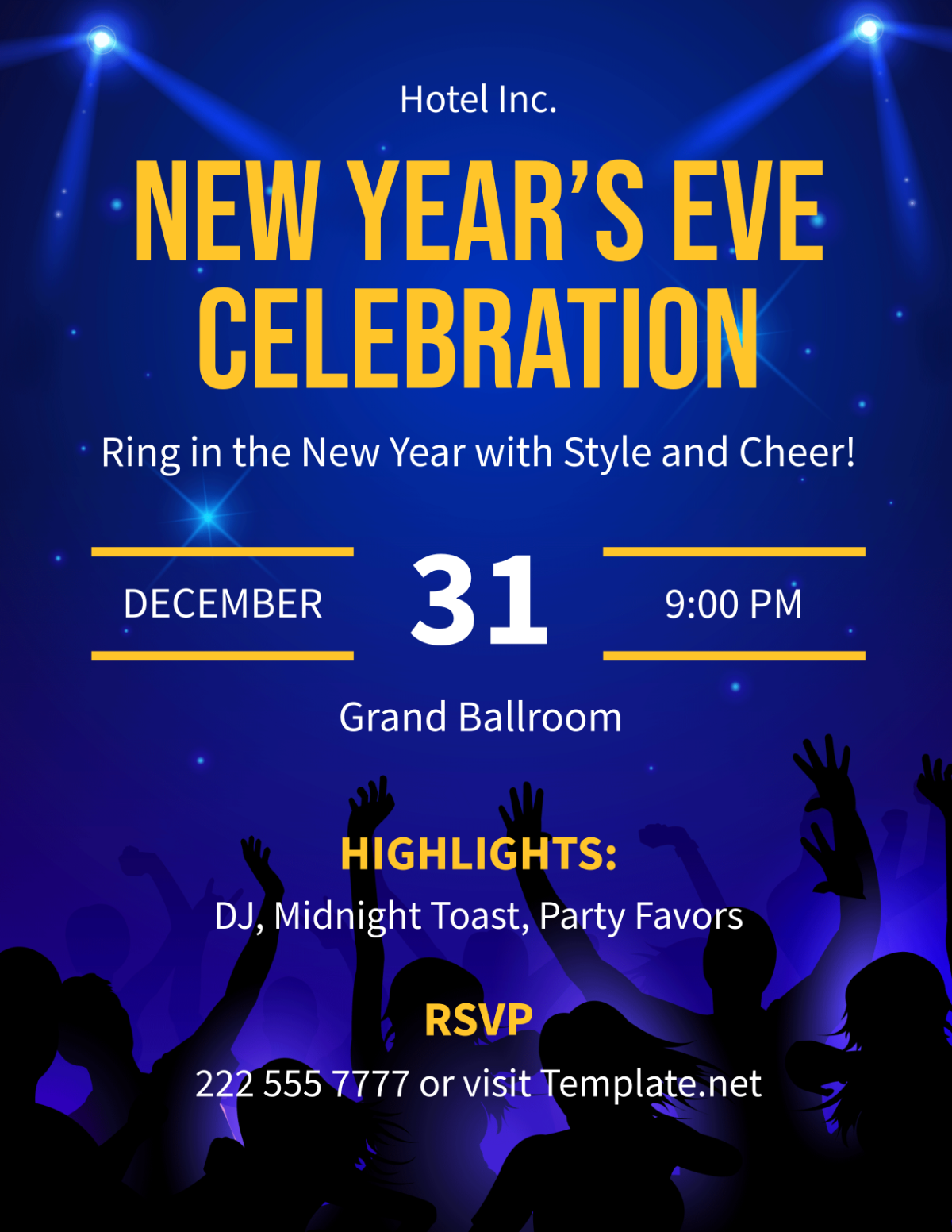 New Year’s Eve Party Flyer