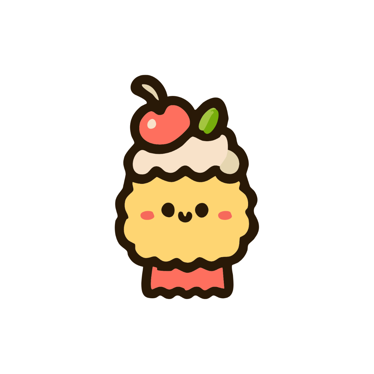 Free Kawaii Food Clipart Template - Edit Online & Download