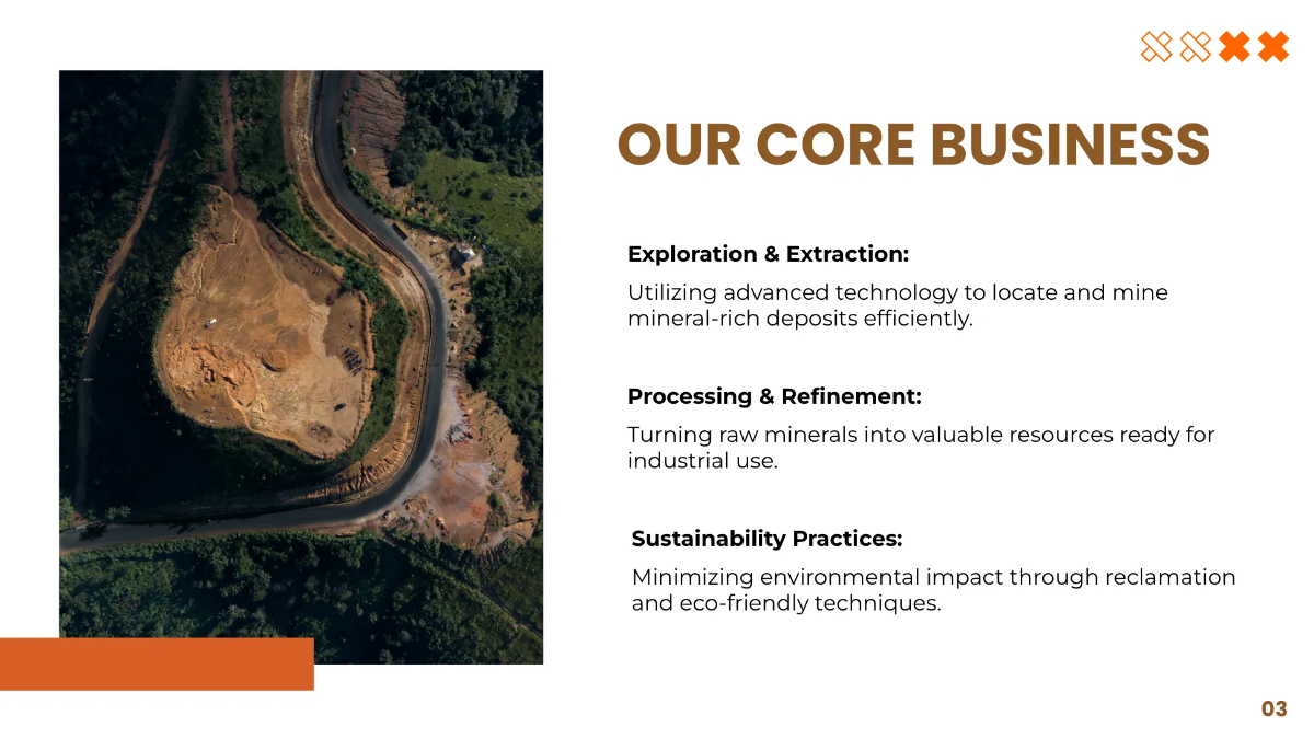 Free Mining Presentation Template to Edit Online