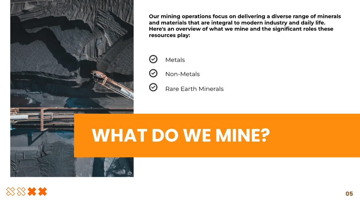 Free Mining Presentation Template to Edit Online