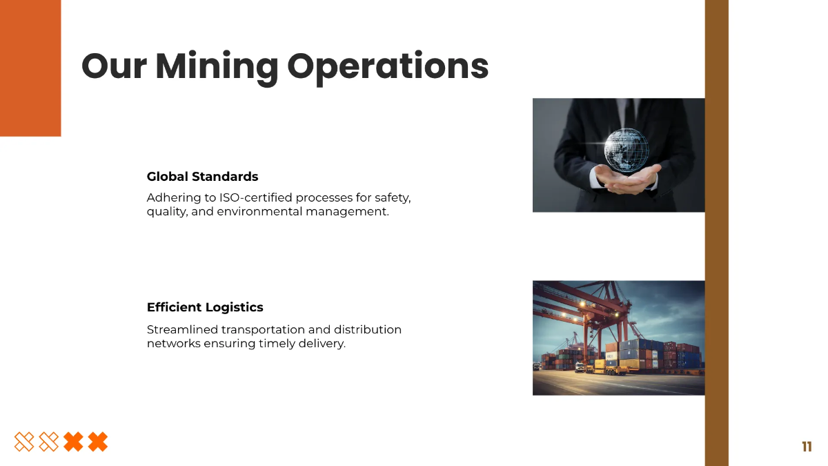 Free Mining Presentation Template to Edit Online