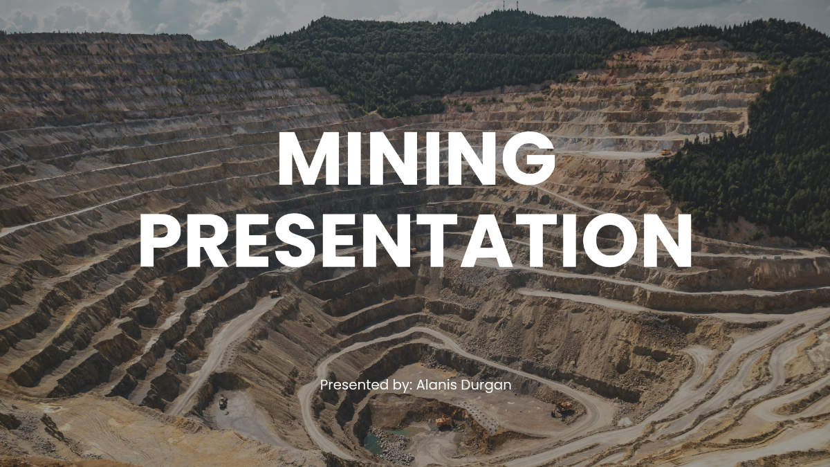 Mining Presentation Template - Download | Template.net