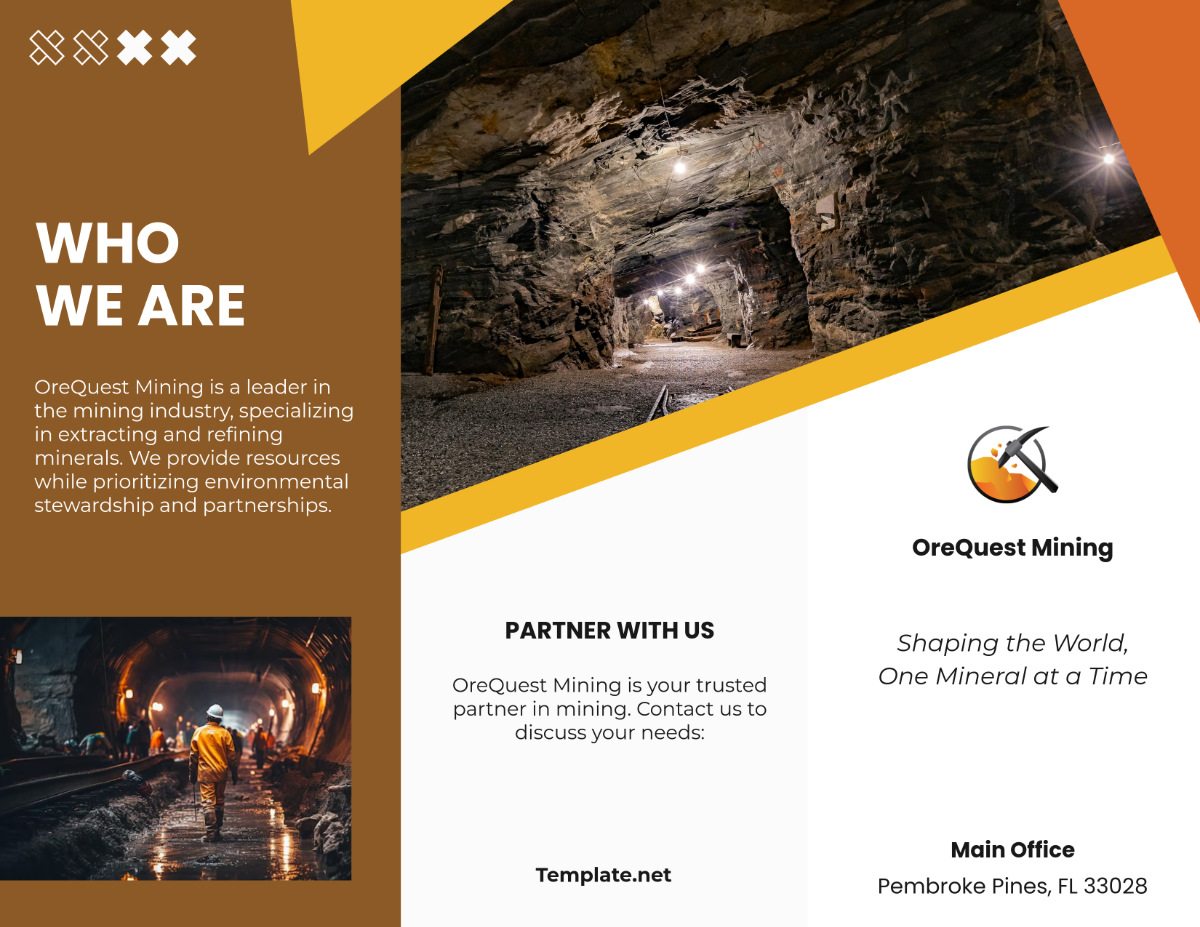 Mining Brochure Template - Download | Template.net