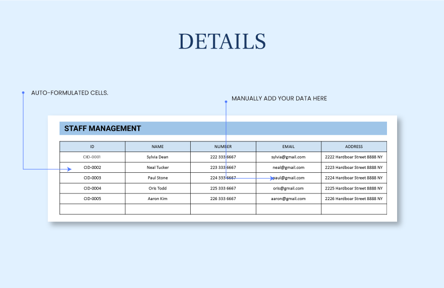 Hospital Management Gantt Chart 