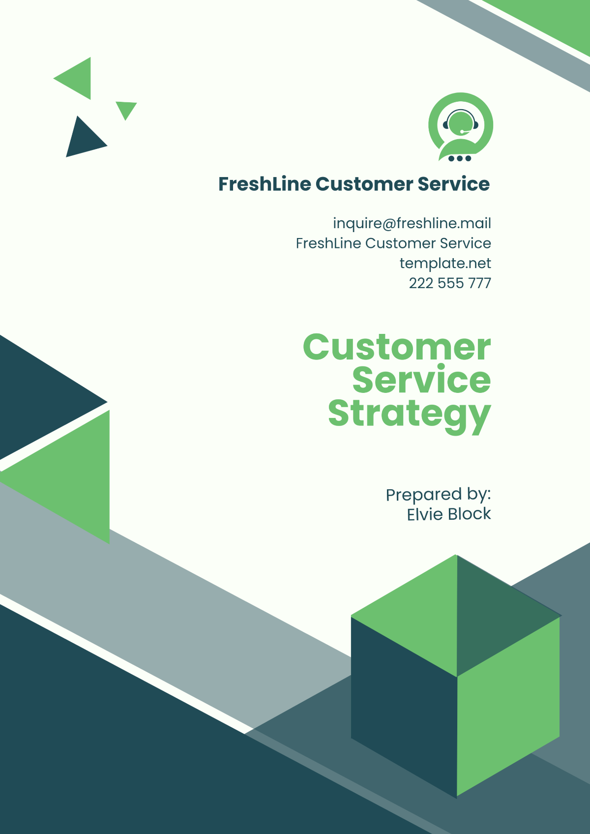 Customer Service Strategy Template - Edit Online & Download