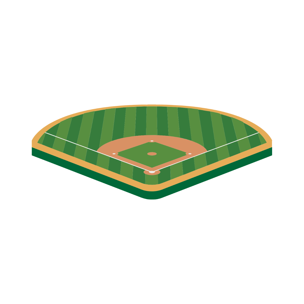 Free Baseball Field Clipart Template - Edit Online & Download