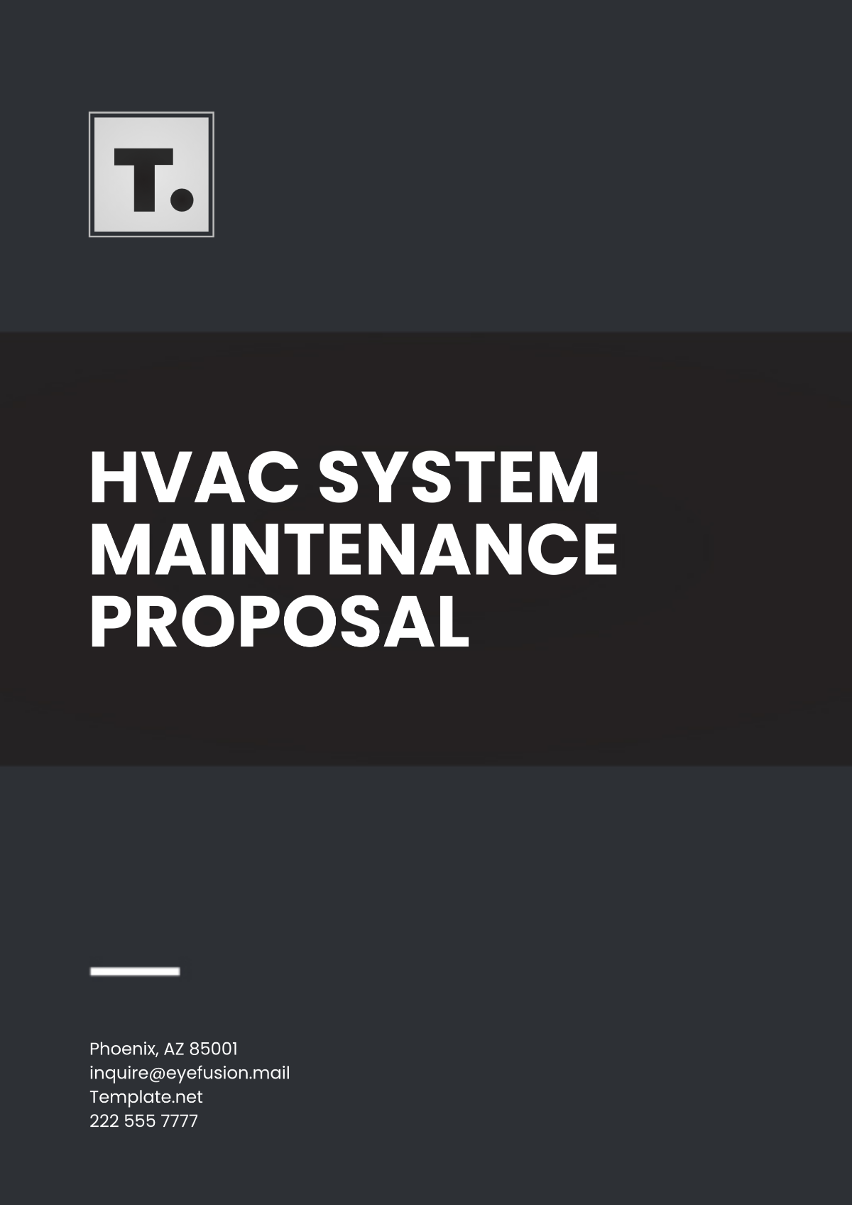 HVAC System Maintenance Proposal Template - Edit Online & Download