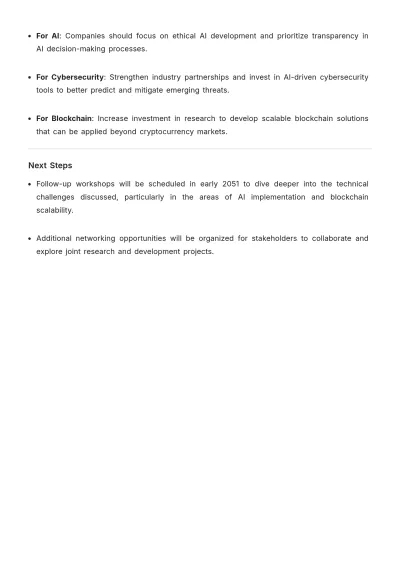 Free Simple Technical Conference Report Template to Edit Online